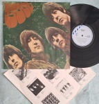 LP THE BEATLES - RUBBER SOUL C/ ENCARTE // CAPA CONFORME FOTOS // DISCO EM MUITO BOM ESTADO // PODE CONTER RISCOS QUE CAUSAM CHIADOS, RUÍDOS OU PULOS