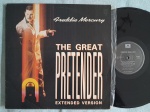 LP FREDDIE MERCURY - THE GREAT PRETENDER // CAPA CONFORME FOTOS // DISCO EM MUITO BOM ESTADO // PODE CONTER RISCOS QUE CAUSAM CHIADOS, RUÍDOS OU PULOS