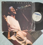 LP CAZUZA - O TEMPO NÃO PARA C/ ENCARTE // CAPA CONFORME FOTOS // DISCO EM MUITO BOM ESTADO // PODE CONTER RISCOS QUE CAUSAM CHIADOS, RUÍDOS OU PULOS