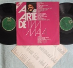 LP TIM MAIA - A ARTE DE TIM MAIA CAPA DUPLA C/ ENCARTE // CAPA CONFORME FOTOS // DISCO EM MUITO BOM ESTADO // PODE CONTER RISCOS QUE CAUSAM CHIADOS, RUÍDOS OU PULOS
