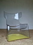 LIGHT ROCK - PHILIPPE STARCK  para a italiana TOG grandiosa, rara e sofisticada poltrona de balanço.