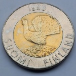 FINLANDIA.  1996.  10 MARKKA.  SOB.