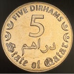 QATAR.  2016.  5 DIRHAN.  FC.