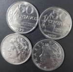 50 CENTAVOS.  1979/75/76/77.  SOB.