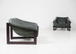 Percival Lafer - Brasil, C.1970 | Belíssimas e bem conservadas  poltronas modelo MP-79, estrutura ex