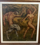 Helios Seelinger - Mitologia - Rio 1940 - Óleo sobre tela -  113x123 cm