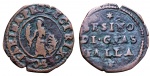 DUCADO DE GUSTALLA ( ESTADOS ITALIANOS )  SESINO 1632 - 1678. COBRE 0.95 GRAMAS, 17 MM. FERRANTE III