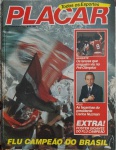 Revista PLACAR 732 de 01/06/1984 - FLU CAMPEÃO DO BRASIL - Poster gigante do FLU Campeão