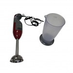 Mixer Oster Multifuncional na cor vermelha, Com. 34, copo para 750 ml.
