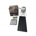 Jogo de Bingo, aparentemente completo, não verificamos as pedras. Diam. 13 cm.
