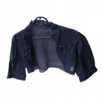 Bolero, Tam. 38 by Cavendish 100% seda preta