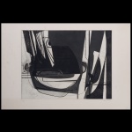 IVAN MOSCATELLI (1944 - 2022) - Composição Abstrata. Gravura em metal. Tiragem 2/7. 38 x 57 cm (ME). Obra sem moldura. Pintor itálo-suiço famoso por suas obras gráficas.