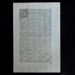 Antigo decreto referente ao transporte das entregas de ouro, feitas pelas frotas do Rio de Janeiro e da Bahia para Lisboa, com destino para a Casa da Moeda. Datado de 21 de Novembro de 1757.