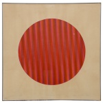 MASSUO NAKAKUBO (São Paulo, 1938)  Vermelho. Serigrafia. 12/20. Ass, titulado e datado 1972. 74 x 74 cm. Apresenta no verso selo da Galeria Paulo Prado.