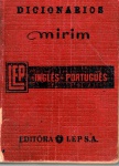 LIVRO - Mini Livro de coleção, apresentando marcas do tempo.