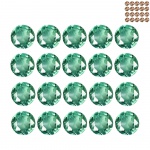 Precioso e raro lote de Belíssimas Alexandritas, composto por 20 unidades totalizando 0.22 cts , clássica lapidação brilhante medindo aprox 1.35 x 1.35 x 0.92 mm cada. Excelente qualidade e clareza IF. oportunidade única para montar uma joia de qualidade. Origem Sri Lanka.