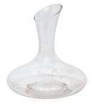 Elegante decanter executado em vidrão de ótima qualidade, design modero e exclusivo em tonalidade translúcida. Perfeito estado de conservação. Mede aproximadamente 20 cm de altura x 20 cm de largura.
