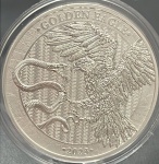 1 Oz DE PRATA DA CASA DA MOEDA DE MALTA - EAGLE - 2023 - PRATA .999%  - DIAMETRO (+/-): 38mm.