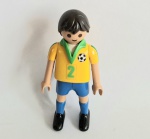 PLAYMOBIL Geobra - Raro boneco seleção brasileira 2006.