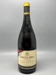 BEBIDA - VINHO ARGENTINO - Garrafa de 1 litro do vinho tinto "Santa Ana Selección", produzido em Mendoza, Argentina, pela tradicional vinícola Bodegas Santa Ana. Corte de estilo jovem, fácil de beber, ideal para o dia a dia. Rótulo bem conservado com lacre original. Indicado para consumo informal ou fins decorativos. SEM GARANTIA E INTEGRIDADE DO LÍQUIDO.