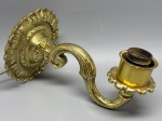 DIVERSOS - Aplique de parede em bronze polido. Med. 13x22 cm.