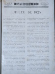 Jornal do Commercio, Edição Commemorativa do Anno Santo - 1925 - 1a. ed. - Encadernado - Muito bom exemplar, sinal de acidificação, marcas do tempo.