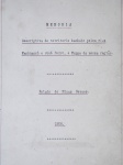 José Guilherme de Sousa - Memoria Descriptiva do Territorio Banhado Pelos Rios Manhuassú e José Pedro, e Mappa da Mesma Região - Minas Geraes 1908 - 1a. ed. - Trabalho datilografado incluindo mapa desdobrável - Encadernado - Muito bom exemplar, sinal de acidificação, mapa com danos, marcas do tempo.