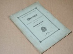 Bernardino de Campos - Estado de São Paulo, Mensagem Enviada ao Congresso Brasileiro - São Paulo 1896 - 1a. ed. - Livreto em Brochura 32x23cm- Muito bom exemplar, sinal de acidificação, marcas do tempo.