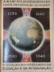 A Acção dos Portugueses do Brasil na Exposição do Mundo - Rio de Janeiro 1939 - 1a. ed. - Encadernado 38x28cm - Muito bom exemplar, sinal de acidificação, marcas do tempo.