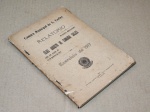 Relatorio do Prefeito Municipal de São carlos - São Carlos 1918 - 1a. ed. - Livreto em Brochura - Muito bom exemplar, sinal de acidificação, marcas do tempo.