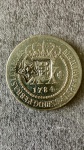 Moeda de Cobre do Brasil - XX Réis - 1784 - c:c Ceará - cc Escudete - Sob