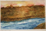 Felipe Assuf M. - Aquarela sobre papel, sem nome. Assinatura CID. 2009. 30 x 36 cm