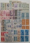 Brasil - Seleção de 40 quadras de selos comemorativos do Brasil, todas as quadras são antigas e de bom valor de catálogo, sem carimbo com goma perfeita! Algumas estão repetidas como pode ser visto pela imagem. Na imagem temos exatamente as quadras que serão enviadas! Oportunidade por se tratar de quadras de bom valor de catálogo!