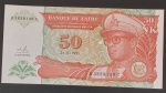 Cedula - Estrangeira  Zaire !! Flor de estampa !! valor 50 Nova makuta !! valor de mercado cerca de 38,00 Reais !!