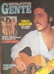 Revista FATOS E FOTOS !!! CHICO BUARQUE !!! ( Gotá de aguas no cinema ) !! edição de 1976 !! entrevistas !! Cientista explica o Invcrivel comportamento do Brasileiro no Carnaval !! e mais COCAINA operação na Society !! perfeito estado !! acervo de colecionador !!