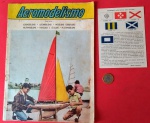 Revista de Aeromodelismo, tudo sobre modelismo, ferroviário, plastimodelismo, nautimodelismo, papagaios etc. Edição da década de 1960!! Fascículo n°2