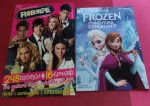 Colecionismo- 2 album de figurinhas ! VAZIOS , FROZEN Disney !! + REBELDE !! Perfeito estado  !! 