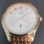 Relogio - Marca DUMONT !!! grande tamanho cor de ouro !! muito elegante !! com calendario de dias !! modelo de luxo !! só usar !!
