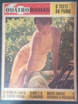 Revista - QUatro Rodas !! Raridade !! edição de 1967 !! o Teste do automovel Puma !! acervo de colecionador !!