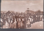 Cartofilia- Tribo da Somalia !! festa local , festa comemorativa saudação do pessoal  , tradição da tribo !! preto e branco da decada de 1960 !!  acervo de colecionador !!