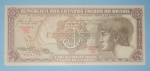 Cedula - Brasil !! - 5 cruzeiros Indio !! serie 019 !! flor de estampa !! valor de mercado = 50,00