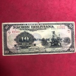 Cédula da Bolívia, decreto de 1911!!! Raridade!!! Abaixo de catálogo