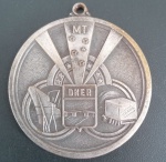 Medalha - Comemorativa do DNER !! construção sobre a BR-392 / BR 471 - R.S. !! ponte sobre o Canal São Gonçalo !! do corredor de exportação !! acervo de colecionador !!