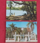 2 Postais Joinville !! Brasil , Museu Dos principes !! Santa catarina !! Decada de 1980 !! + lagoa Dourada !! Vila velha est. De Paraná !! 