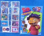 Colecionismo - Album de figurinhas  SID o Cientista  !! 100% completo com figurinhas . Para colar !! 195 figurinhas , edição de 2010 !!  Valor estimado de mercado= 100,00 Reais !!