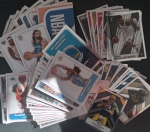Colecionismo- total de 95 figurinhas sendo 61 figurinhas do album NBA 2017/2018 !!! + 24  figurinhas do album NFL ano de 2018 ( futebol americano !! e tambem 10 figurinhas do album NBA de 2018 /2019 !! acervo de colecionadeor !! todas perfeitas !!