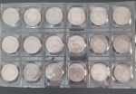Moedas - Brasil !! conjunto completo de todas as moedas de 200 Reis da Republica !! do ano 1918 até 1935 !! material cuproniquel !! acervo de colecionador !! dificil de aparecer !! valor inicial muito abaixo de mercado !!