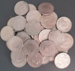 Moeda - Brasil !!! 35 moedas do valor de 100 Reis !! ano de 1934 !! otimo estado muitas flor de cunho !!  lote para revendedor !!