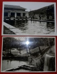 Cartofilia, 2 imagens de Friburgo Parque São Clemente + Clube Xadrez , imagem em preto e branco !! acervo de colecionador !! muito antigos