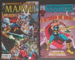 2 Revistas Quadrinhos !! MARVEL !! GRandes herois Vingadores !! editora Abril !! data de ano 2000 !! + Super Aventuras MARVEL O retorno de Odin !! ano de edição 1992 !! acervo de colecionador !!